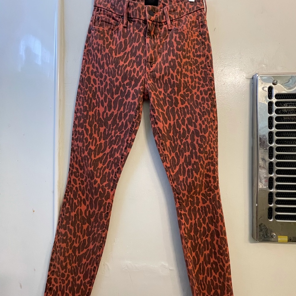 Mother Jeans animal print